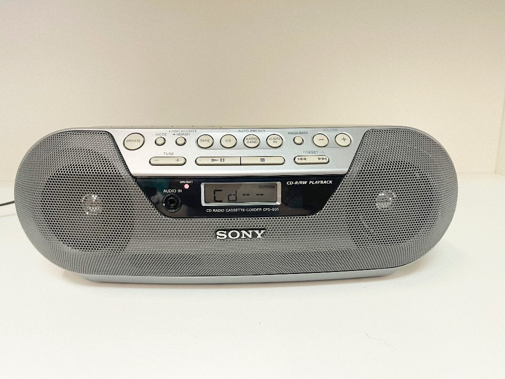 SONY CFD-S05 CD/Cassette/AM-FM Radio, Ophalen of Verzenden, Sony, Sony, N