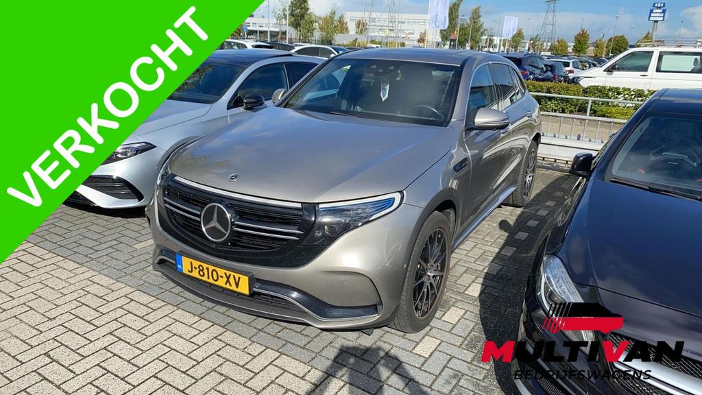Mercedes-Benz EQC 400 4MATIC Business Solution AMG 80 kWh SO, Auto's, Automaat, Zwart, 80 kWh, Origineel Nederlands