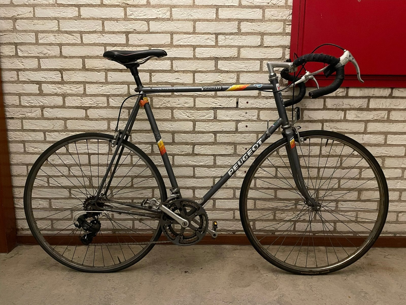 Vintage Peugeot racefiets, Gebruikt, Staal, Heren, Overige maten