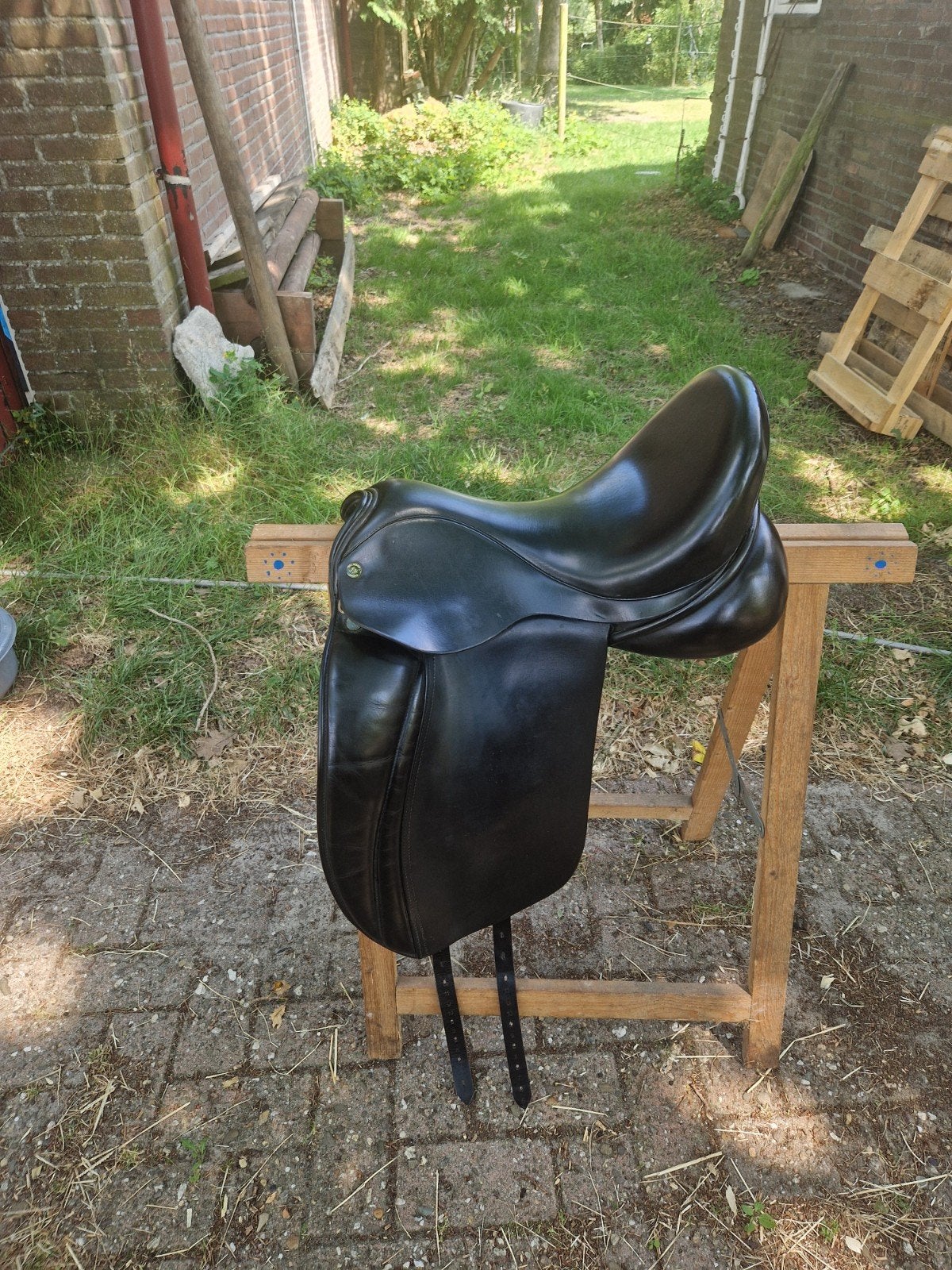 Mooi Hulsebos WB4 zadel dressuur, 17,5 inch, medium boom, Dieren en Toebehoren, Ophalen, Dressuur