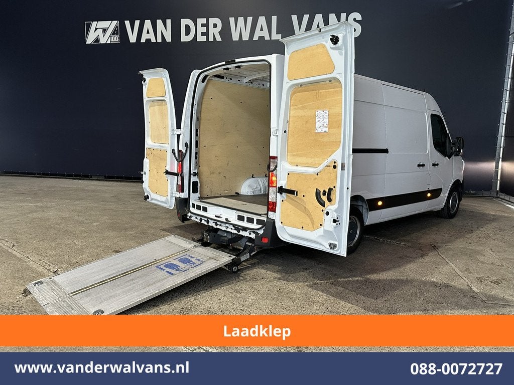 Renault Master 2.3 dCi 131pk L4H2 Euro6 Airco | Laadklep | L, Voorwielaandrijving, Gebruikt, 4 cilinders, Renault