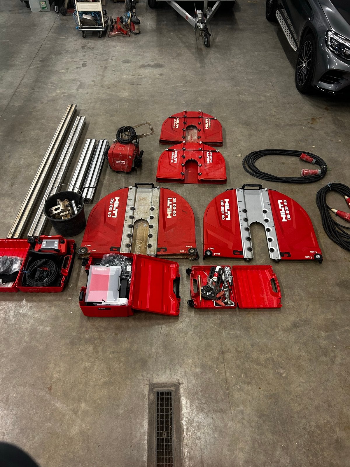 Hilti DST 10-CA Muurzaagmachine met toebehoren, Ophalen, 1200 watt of meer, 70 mm of meer