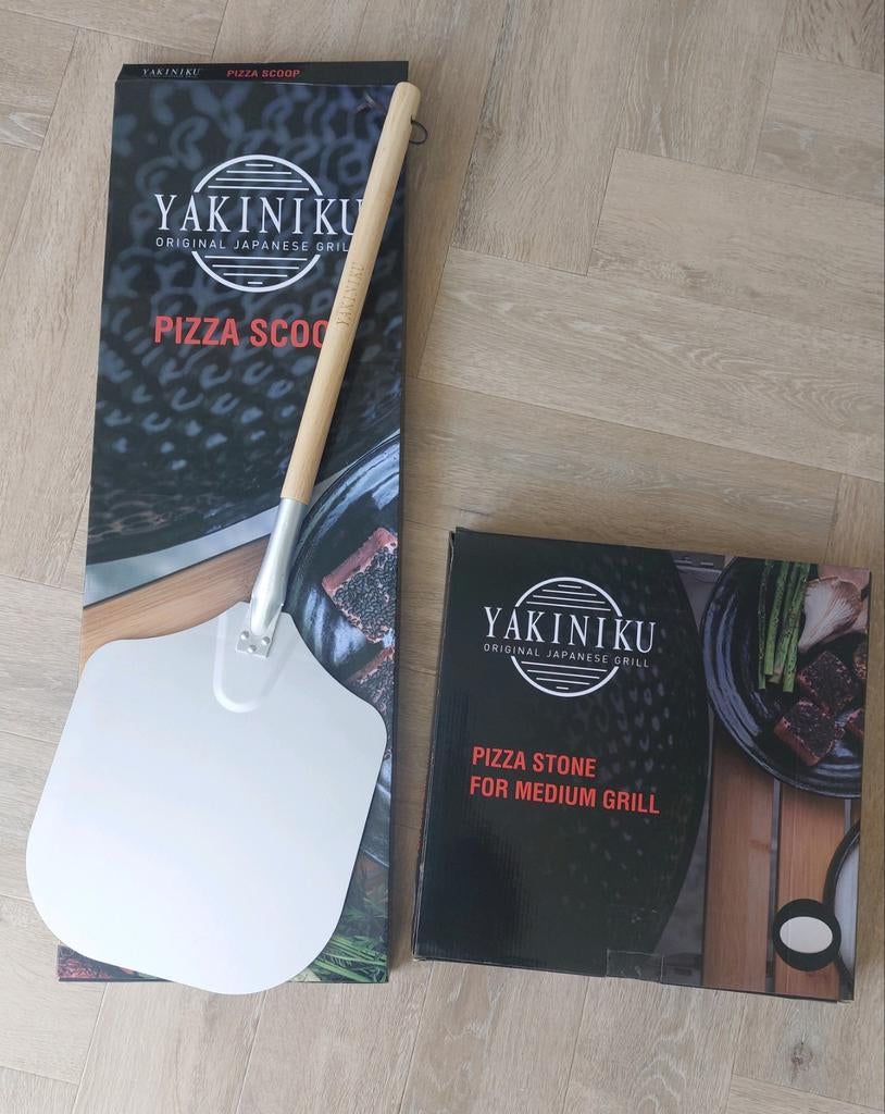 Yakiniku Original Japanese Grill pizza scoop en pizza stone, Ophalen, Nieuw, Yakiniku