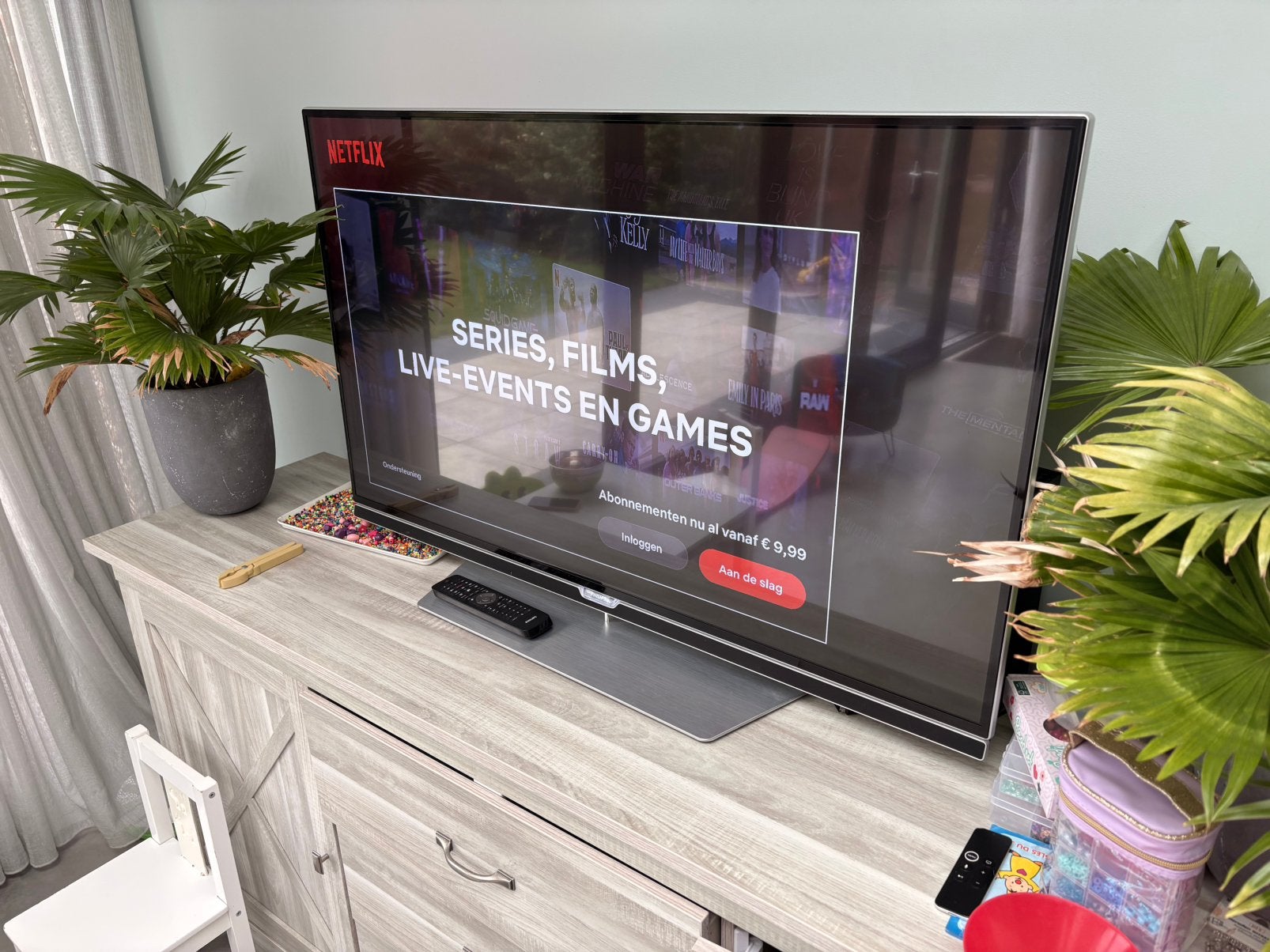 Philips 49PUK7150 – 49” 4K Ultra HD Smart TV met Ambilight, Ophalen, Philips, LED, 50 Hz