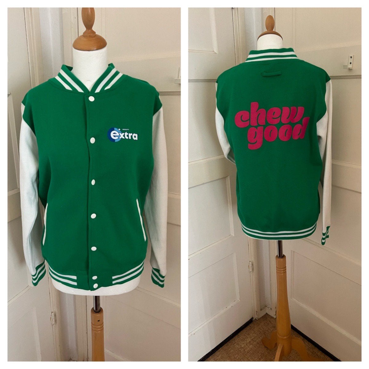 Reclame kauwgom  Wrigley’s  extra jack  maat M, Ophalen of Verzenden, Nieuw, Maat 38/40 (M), Groen