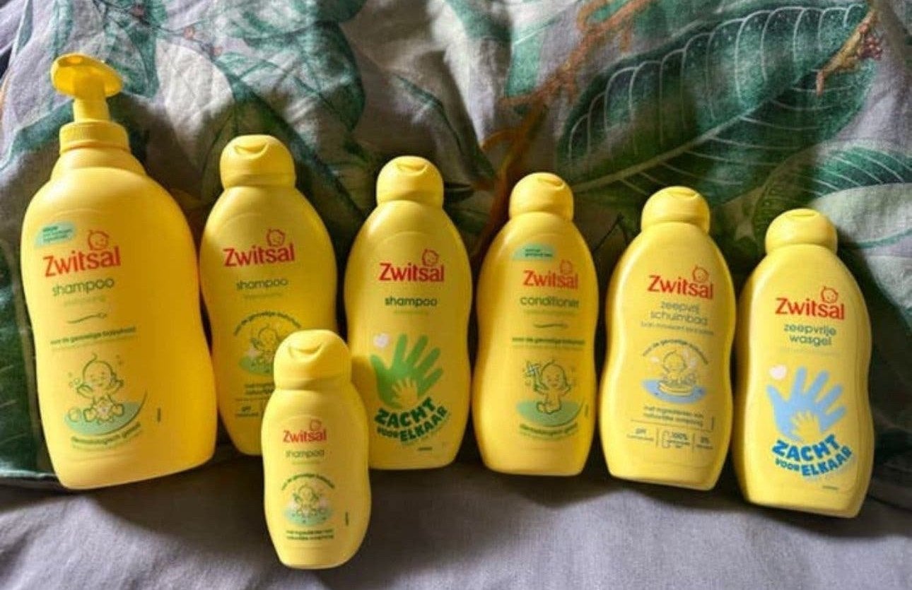 Zwitsal Babyverzorgingsset - Shampoo, Conditioner, Wasgel, Ophalen, Nieuw