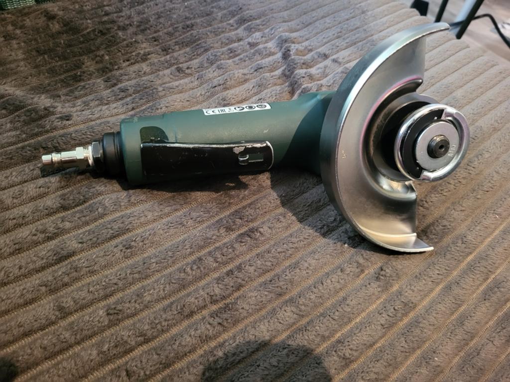 Metabo DW125 Quick Pneumatische Zijschuurmachine, Doe-het-zelf en Verbouw, Ophalen of Verzenden, Gebruikt, Minder dan 600 watt