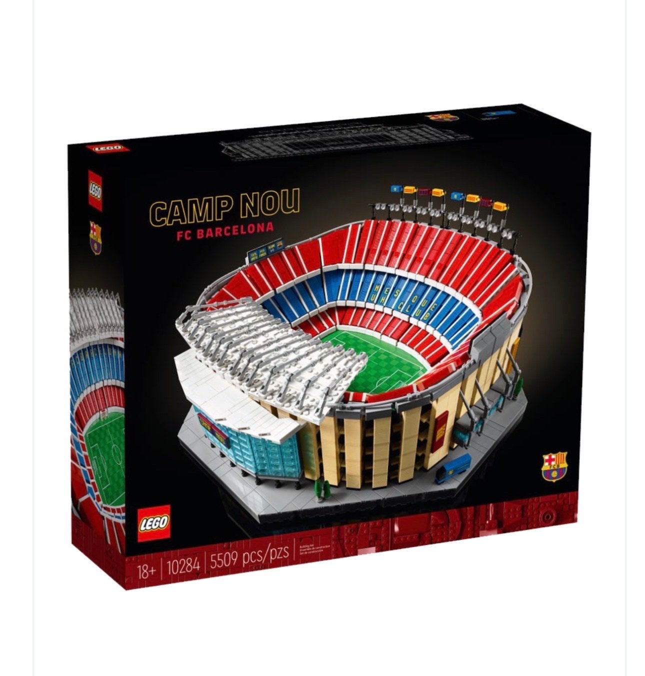 Lego 10284 Camp Nou - FC Barcelona (Nieuw en Geseald), Ophalen of Verzenden, Nieuw