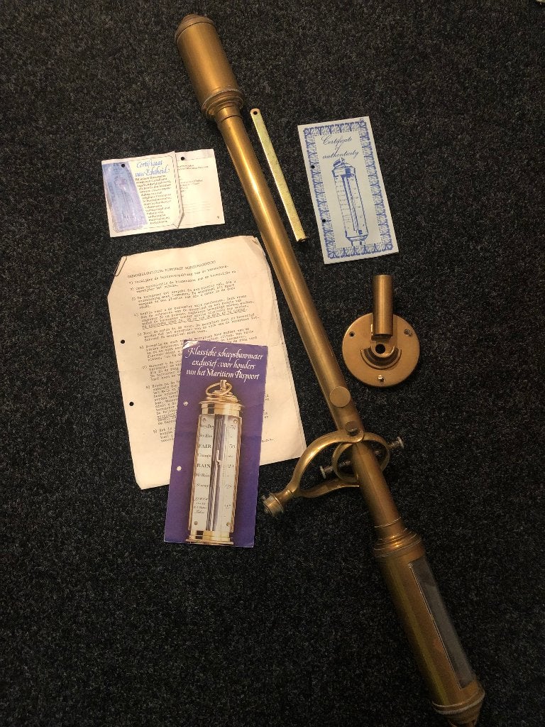 Scheepsbarometer, Watersport en Boten, Accessoires en Onderhoud, Zo goed als nieuw, Overige typen, Ophalen