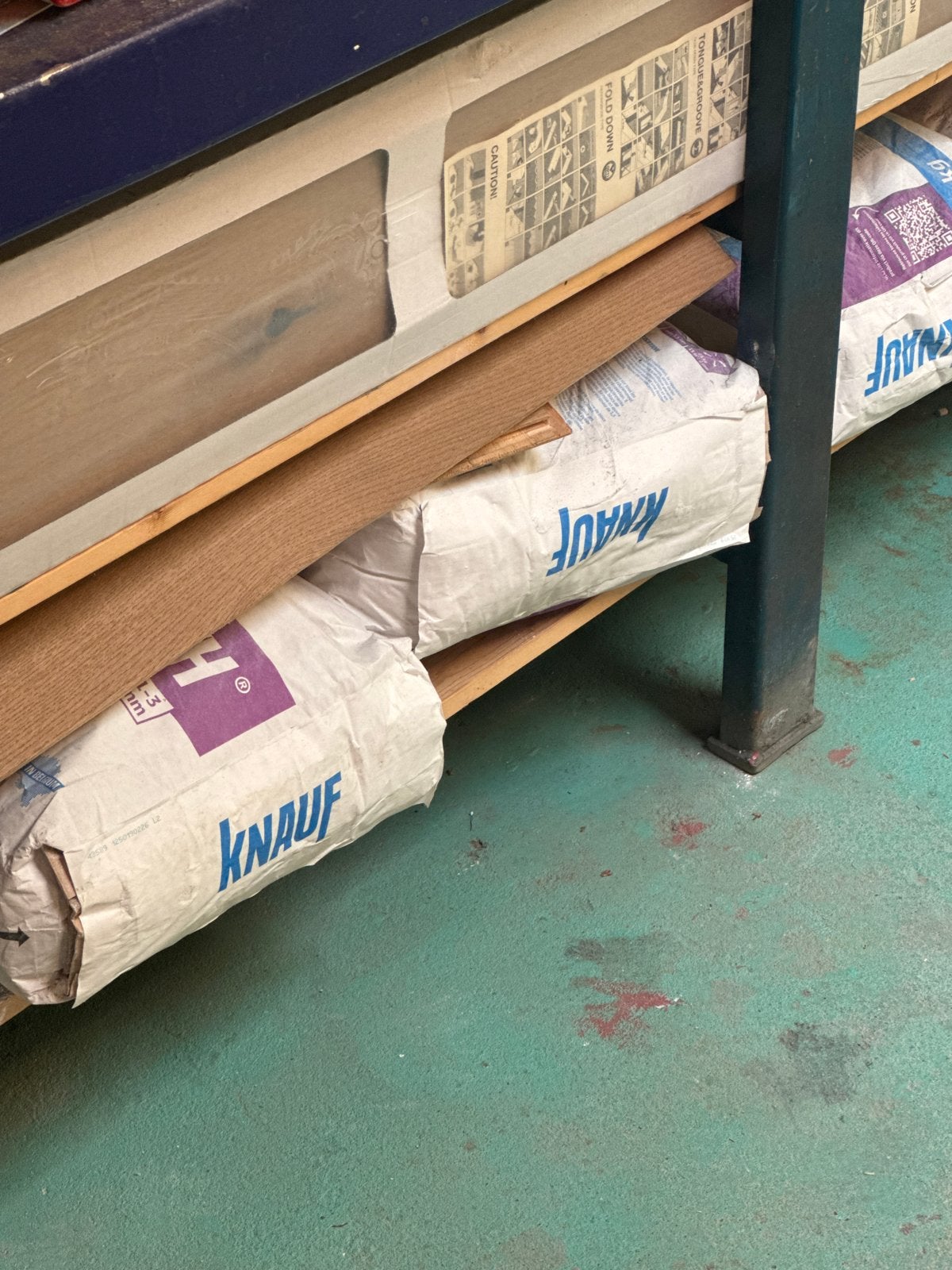 5 zakken Knauf Fix & Finish stucgips, Ophalen, Nieuw