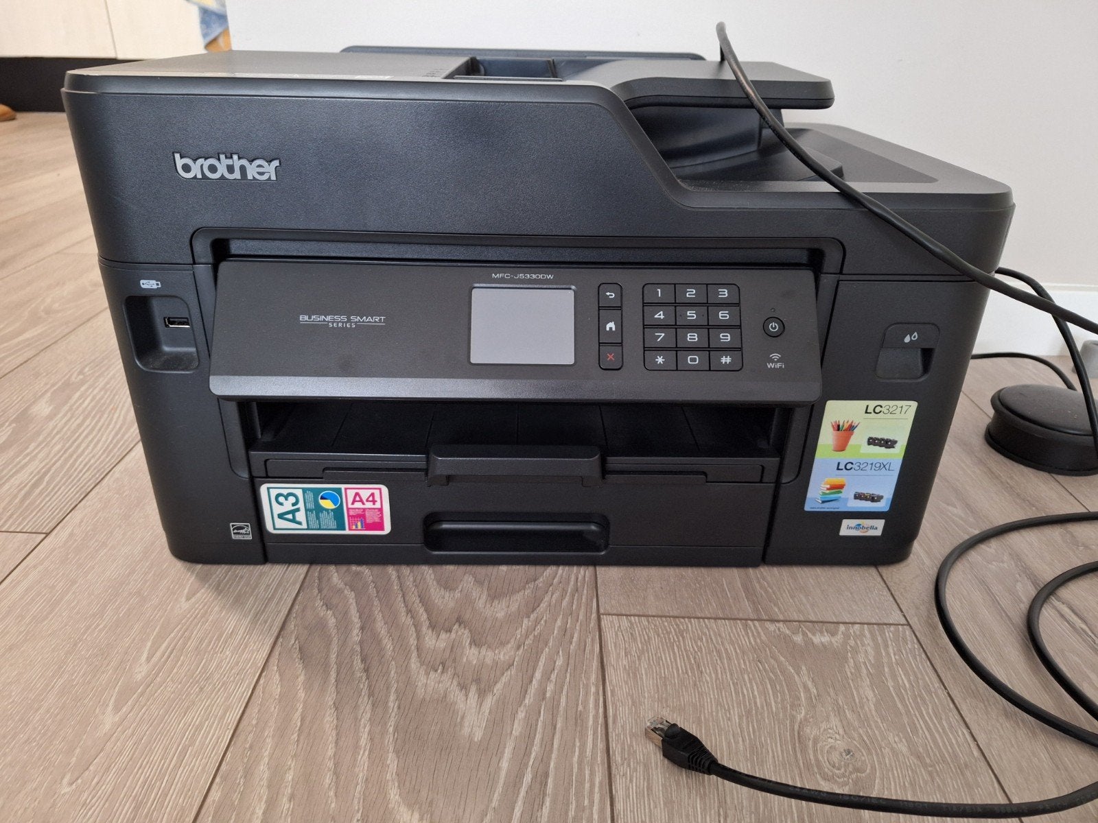 Brother MFC-J5330DW All-in-one printer (A3/A4), Ophalen, Gebruikt, Inkjetprinter, All-in-one