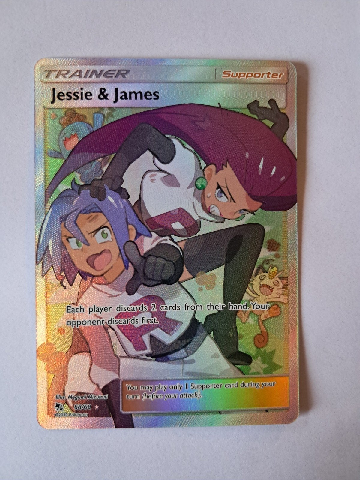 Jessie & James 68/68 Hidden Fates, Ophalen of Verzenden, Nieuw, Losse kaart, Foil