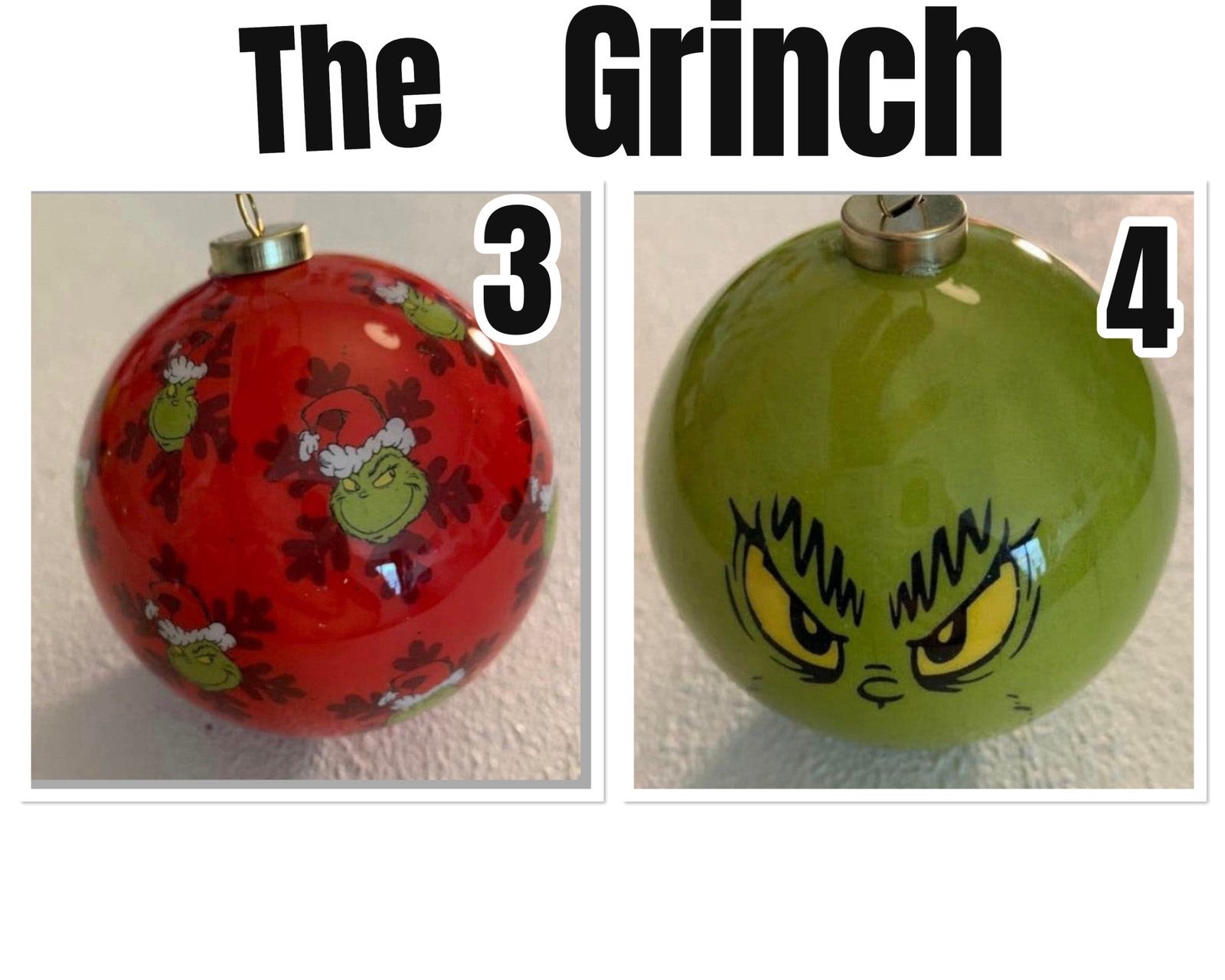The Grinch kerstballen, Ophalen of Verzenden, Nieuw