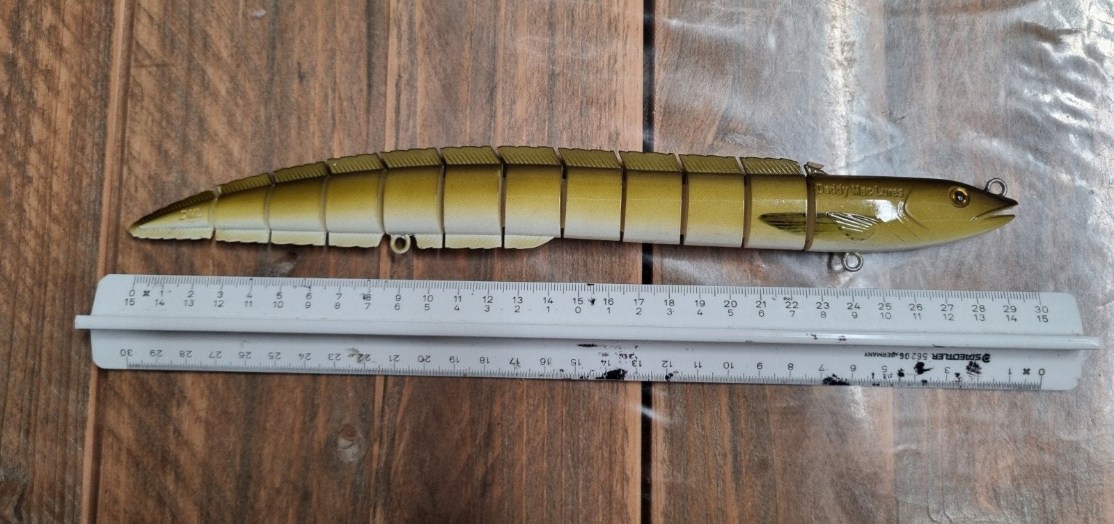 Daddy Mac Viper Eel 12'' Lures NIEUW Kunstaas, Verzenden, Nieuw, Overige typen