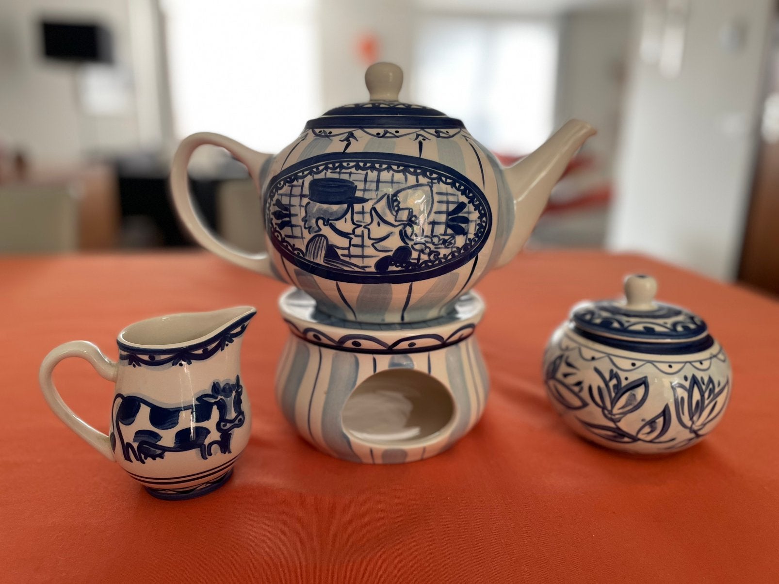 10 delig Hollands Amsterdam Blond alles bij elkaar., Ophalen, Overige typen, Zo goed als nieuw, Delftsblauw