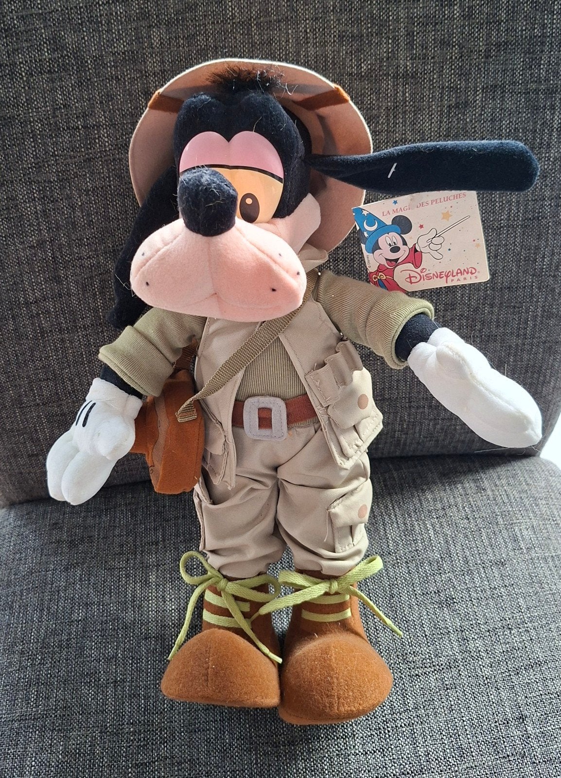 Goofy Safari knuffel - Disneyland Parijs (nieuw), Disney, Disney, Nieuw, Ophalen of Verzenden