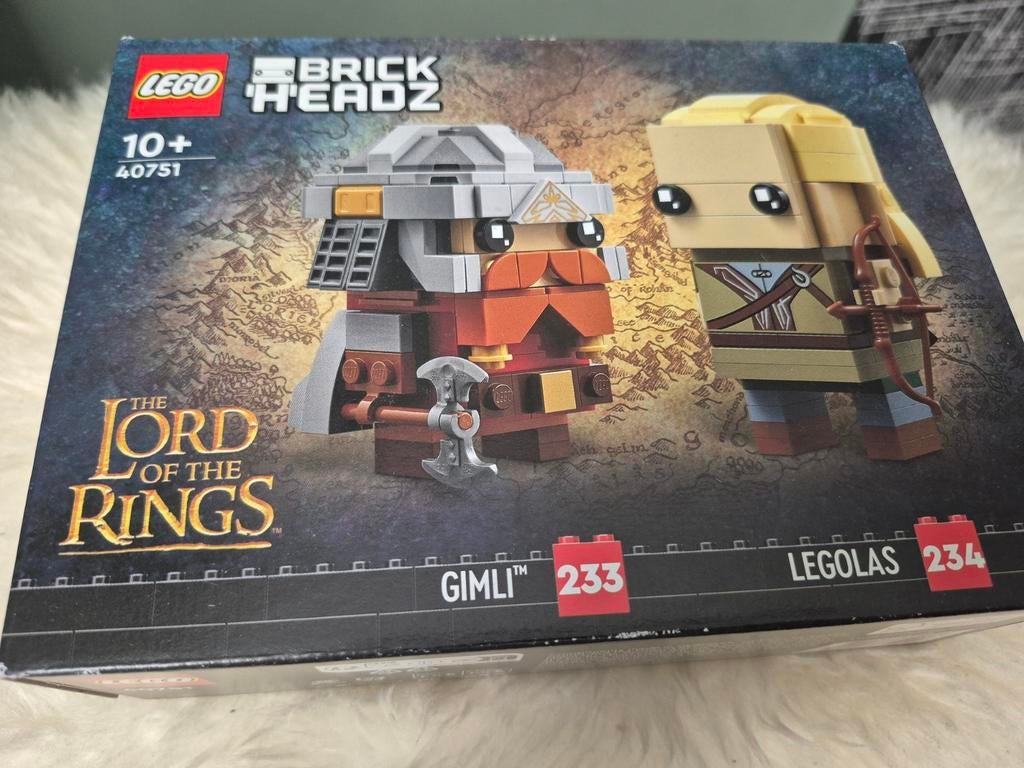 Lego BrickHeadz The Lord of the Rings Gimli & Legolas, Kinderen en Baby's, Speelgoed | Duplo en Lego, Ophalen of Verzenden, Nieuw