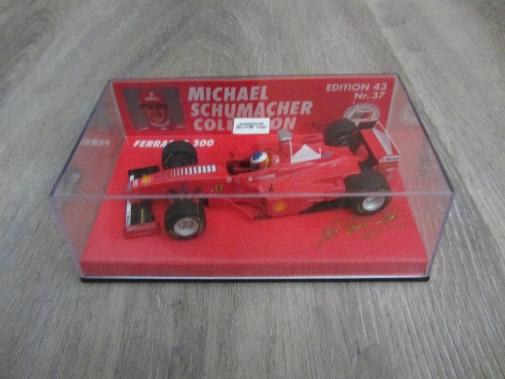 Michael Schumacher Ferrari F 300 - Edition 43 Nr. 37, Ophalen of Verzenden, Nieuw, Auto, MiniChamps