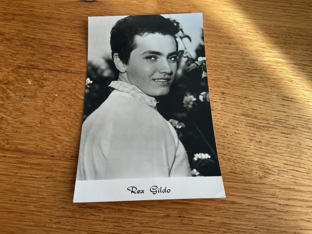 A94 Rex Gildo plakresten, Verzamelen, Ophalen of Verzenden, Zo goed als nieuw, Foto of Kaart