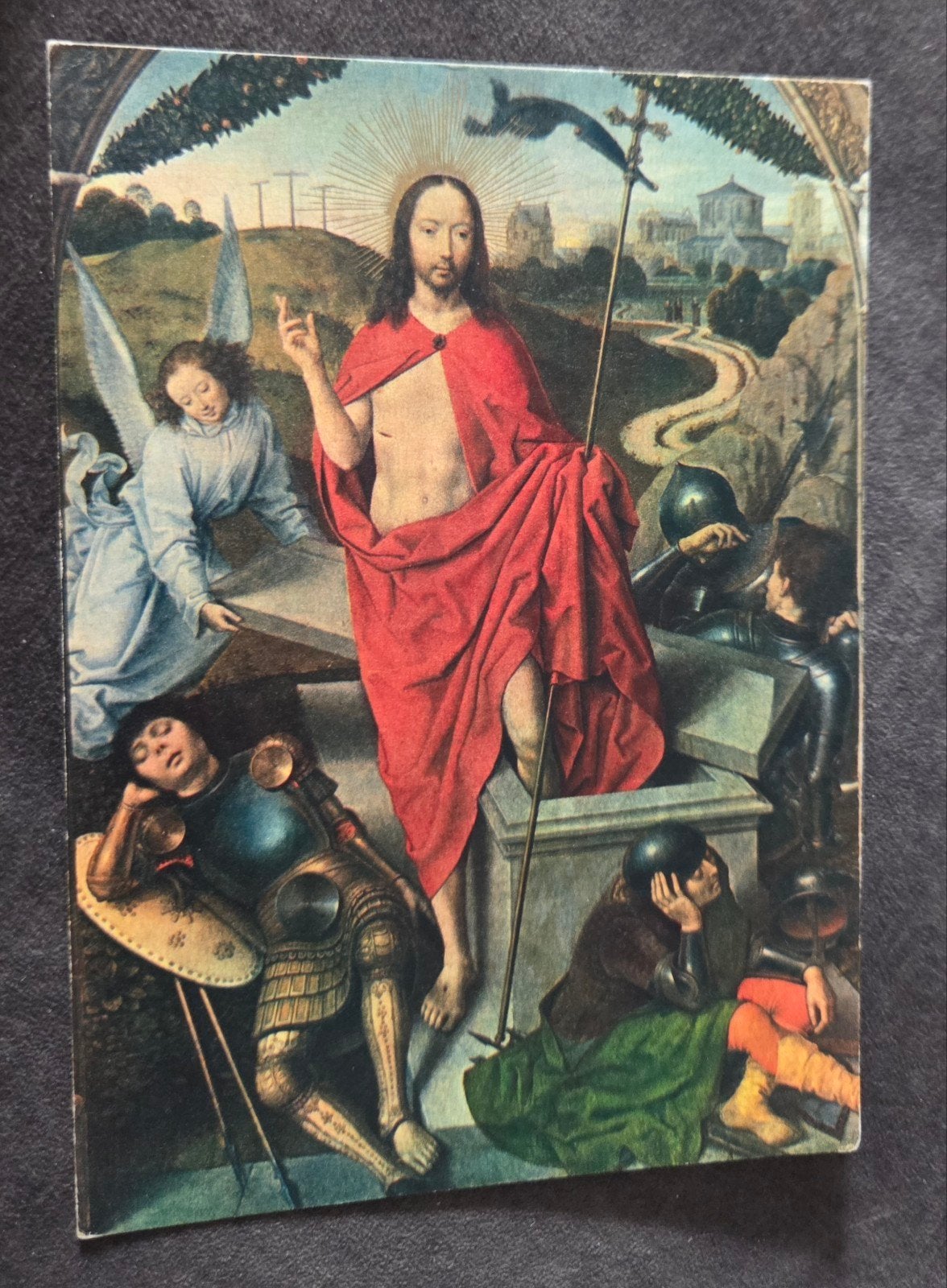 De Verrijzenis van Christus (Hans Memling), Ophalen of Verzenden, Gelopen, Overige thema's