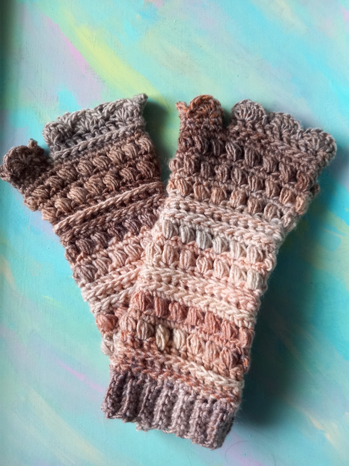 polswarmer/ vingerloze handschoen, Kleding | Dames, Handgemaakt, Ophalen of Verzenden, Nieuw, Handschoenen