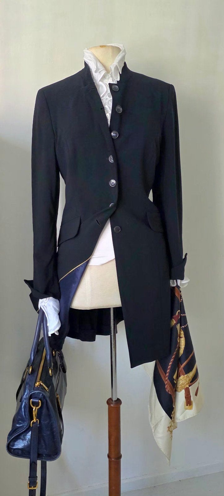 Pauw Scapa lange blazer blauw cool wool 40/42, Kleding | Dames, Pauw Scapa, Ophalen of Verzenden, Blauw, Jasje