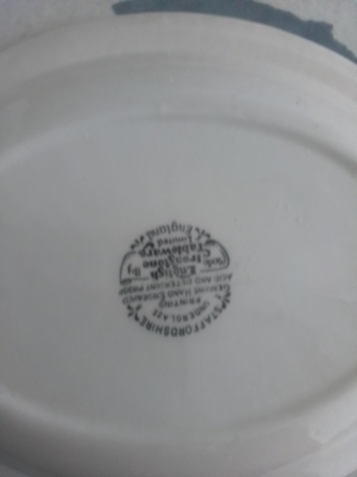 Vintage Staffordshire English Ironstone Tableware schaal, Antiek en Kunst, Antiek | Servies los, Ophalen of Verzenden