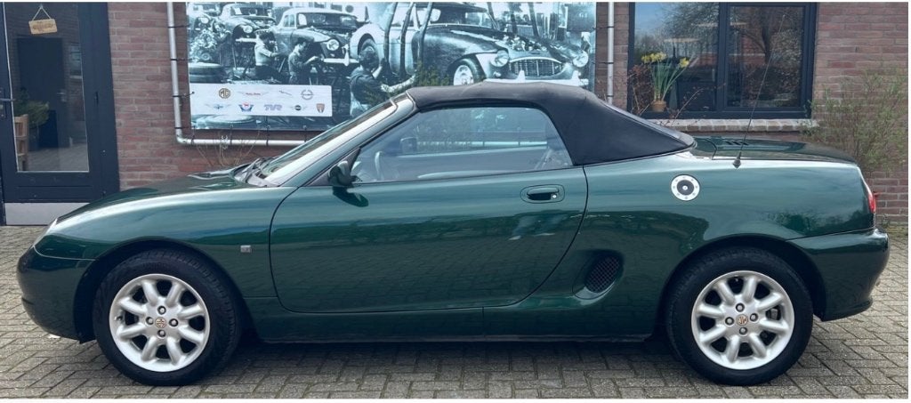 MG F 1.8 I 2001 Groen. Km stand nu 102933, Auto's, MG, Particulier, F, Alarm, Centrale vergrendeling, Elektrische buitenspiegels