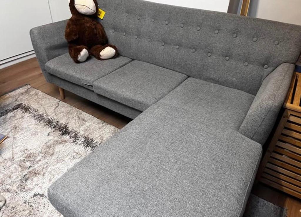 Mooie bank, Ophalen of Verzenden, Zo goed als nieuw, 75 tot 100 cm