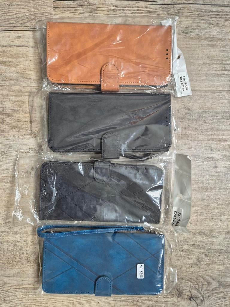 4 Telefoonhoesjes voor Samsung Galaxy S24 Ultra, Ophalen of Verzenden, Nieuw, Overige modellen, Hoesje of Tasje
