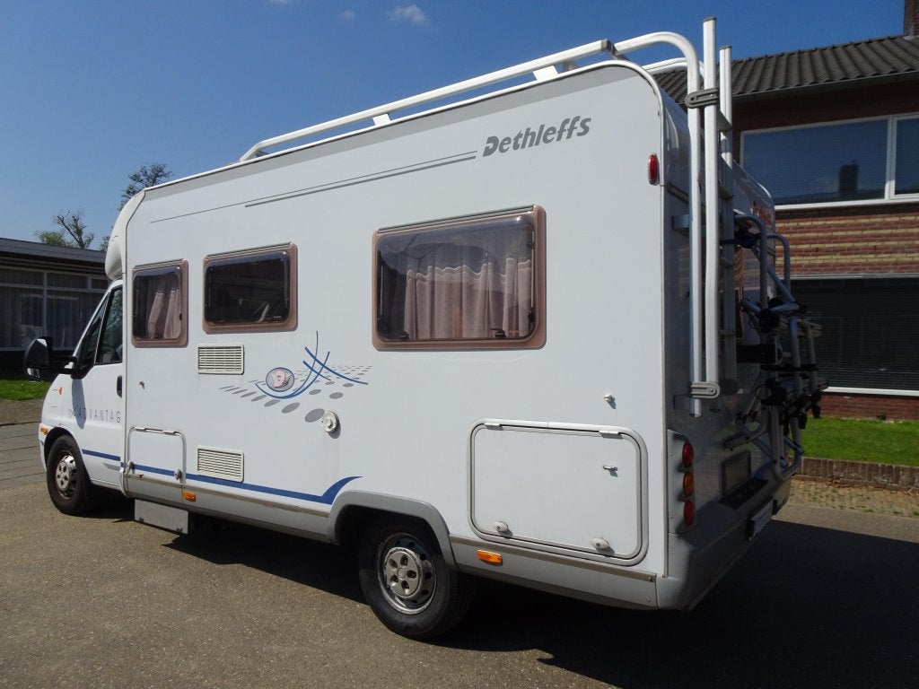 Mooie Dethleffs Globetrotter Advantage, Caravans en Kamperen, Campers, Ringverwarming, Fiat, Bedrijf, Tot en met 3