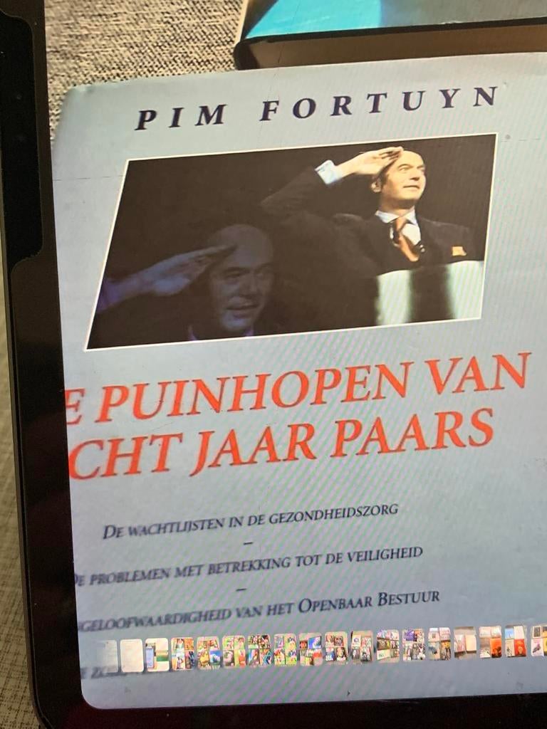 Boek Pim Fortuyn, Ophalen, Zo goed als nieuw