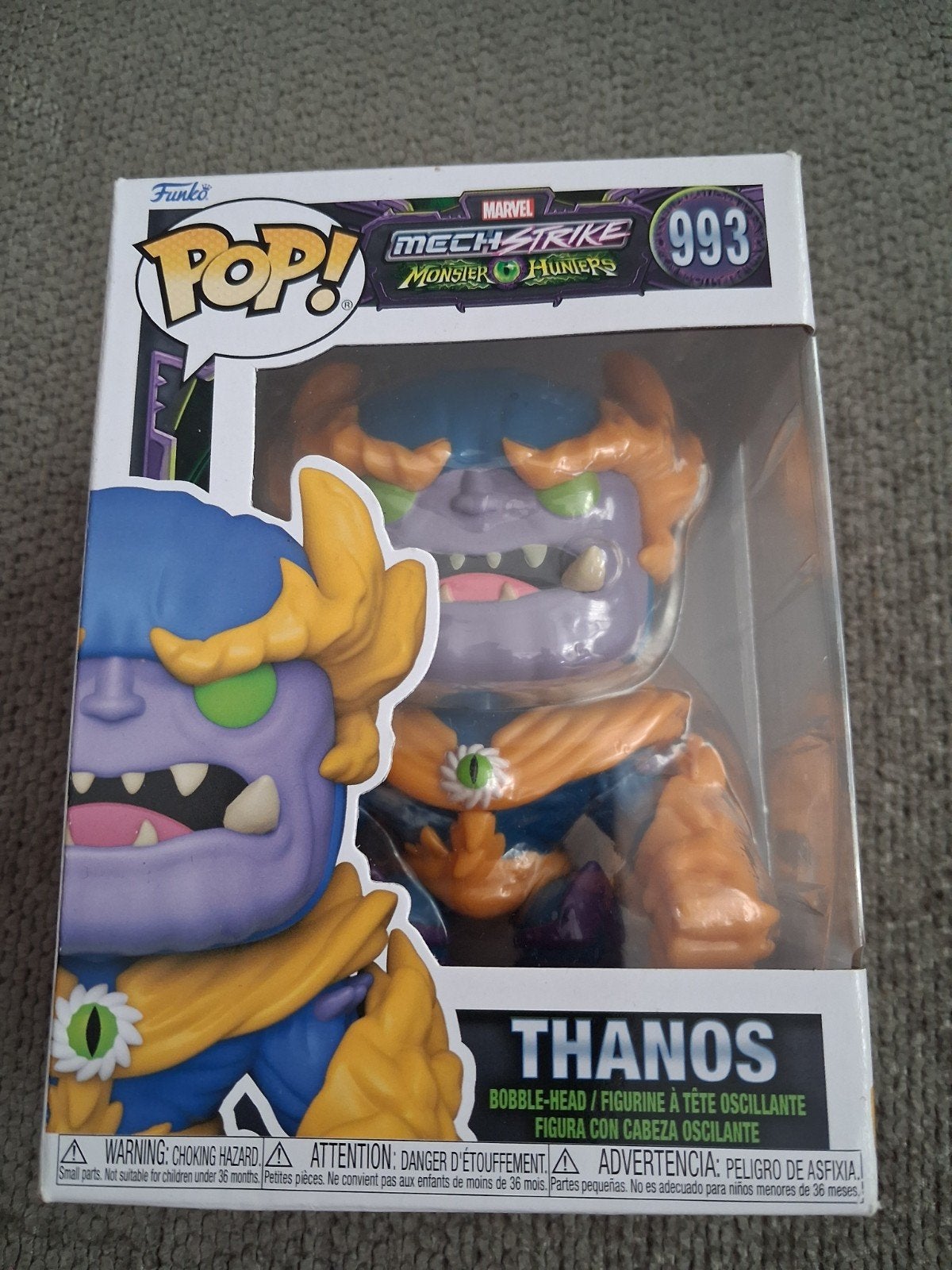 Funko Pop! Marvel Mech Strike Monster Hunters Thanos, Ophalen