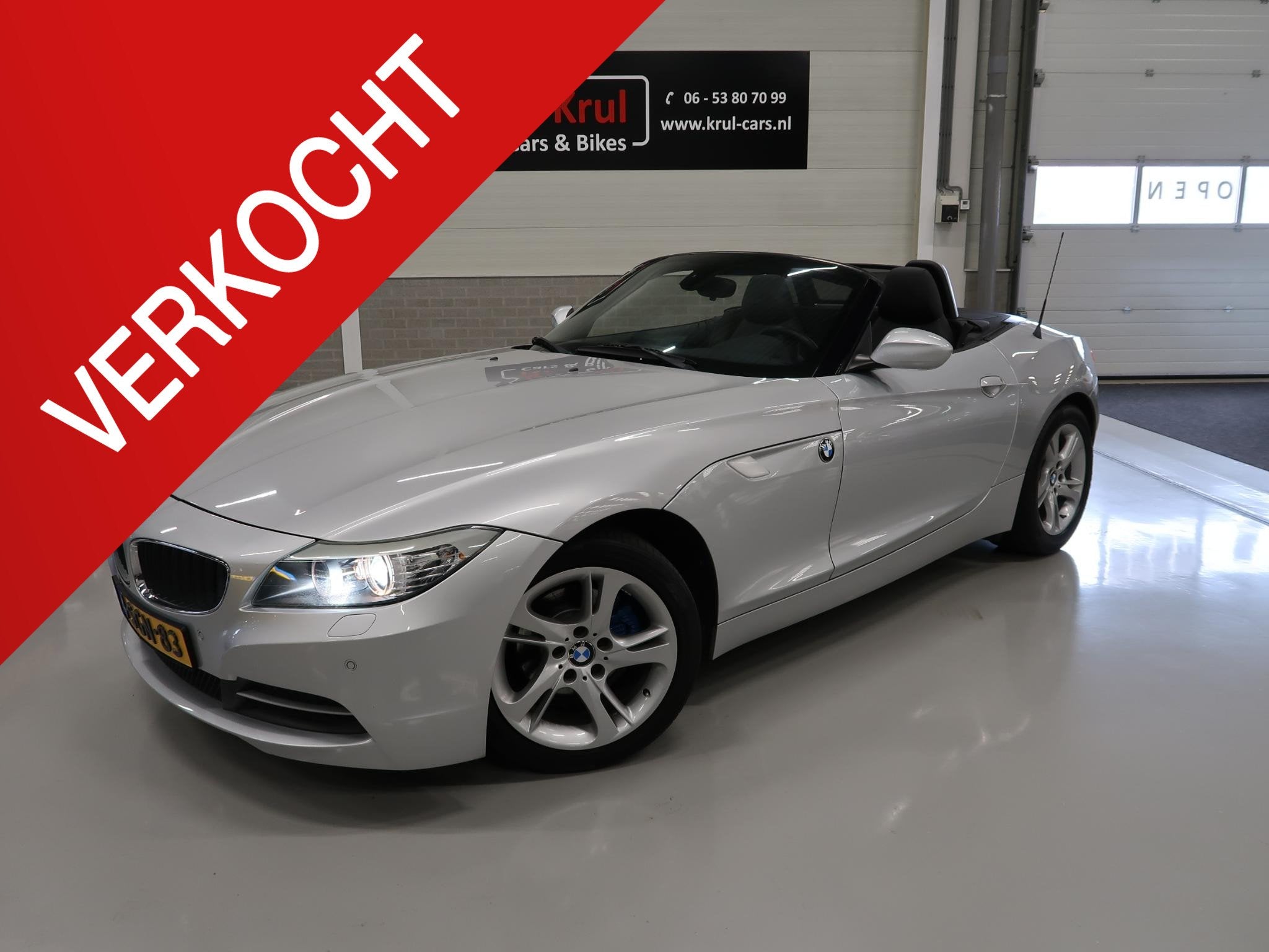 BMW Z4 Roadster sDrive23i 6-cilinder Navigatie Leer Airco Bo, Auto's, BMW, Euro 5, Gebruikt, Zwart, 2497 cc