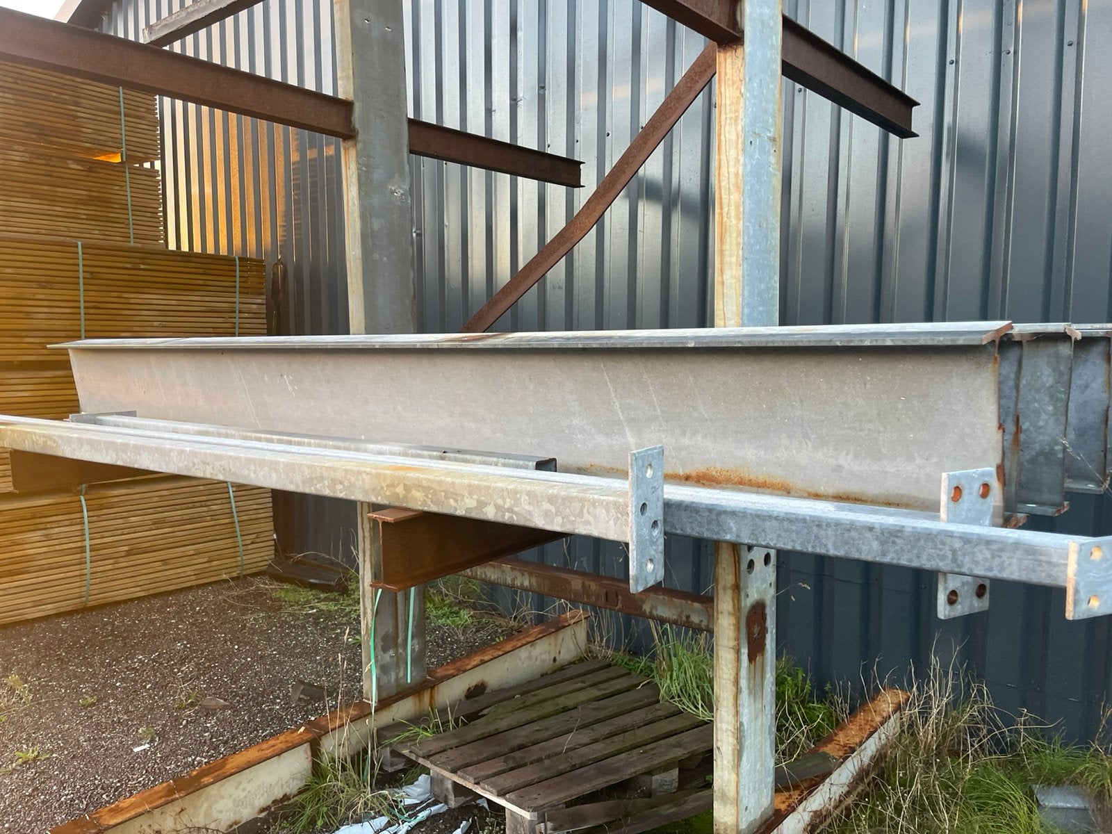 Stalen IPE 270 lengte 295 cm, Ophalen of Verzenden, Gebruikt, IJzer