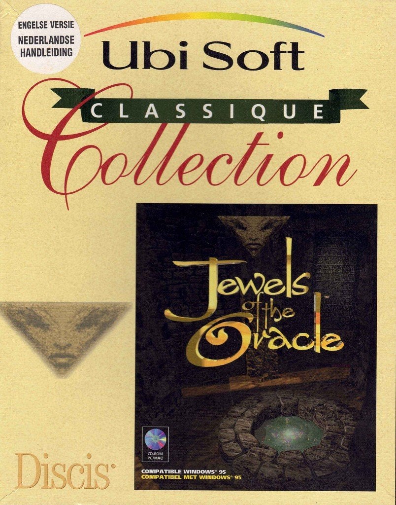 Vintage CD-rom computerspel Jewels of the Oracle, Avontuur en Actie, 1 speler, Eén computer, Ophalen of Verzenden