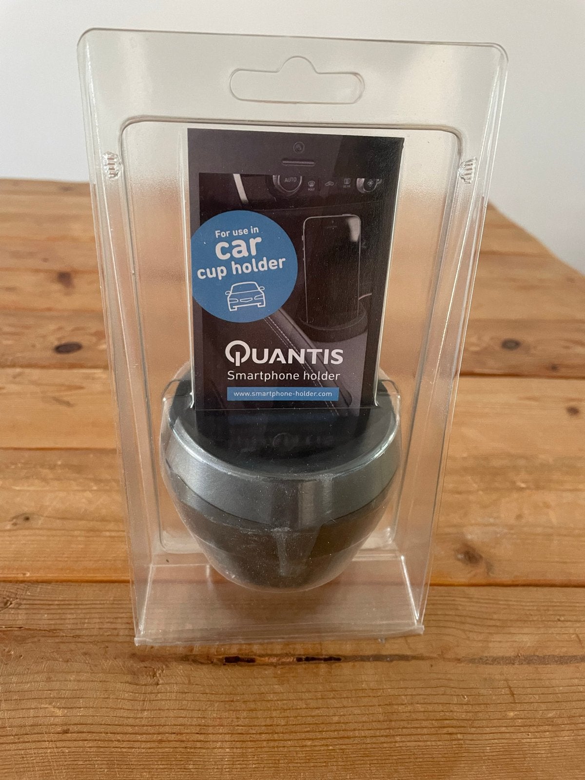 Quantis Smartphonehouder NIEUW voor in de auto (bekerhouder), Ophalen, Nieuw