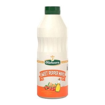 Oliehoorn Sweet pepper mayo 900 ml Knijpfles, Ophalen of Verzenden