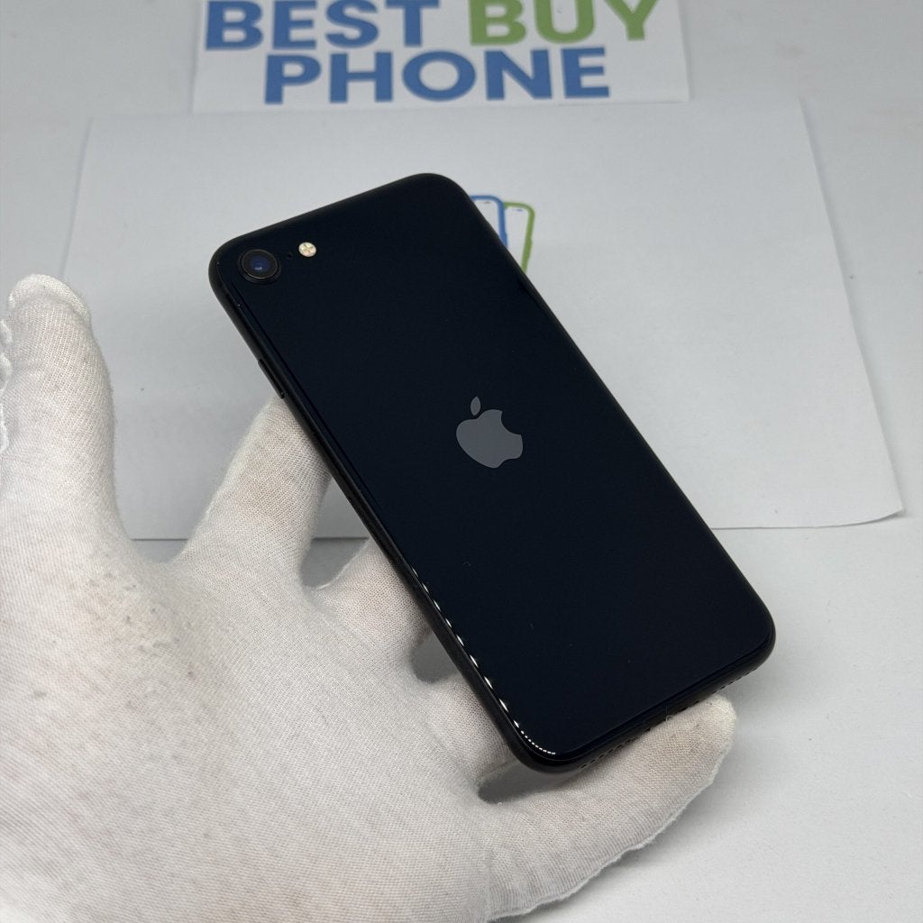 iPhone SE 2022 128GB zwart /zeer net /100% batt /garantie, 128 GB, Apple, Zwart, Zonder simlock