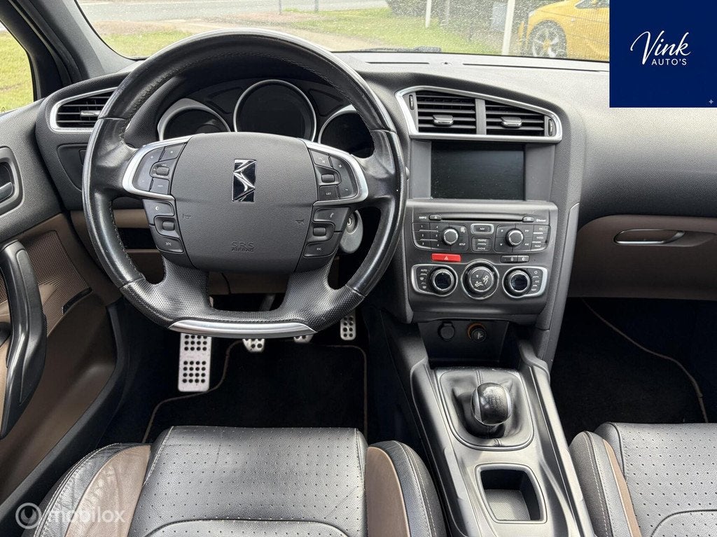 Citroen DS4 1.6 THP Sport Chic | Dealer onderhouden | Massag, Voorwielaandrijving, Euro 5, 4 cilinders, Bruin