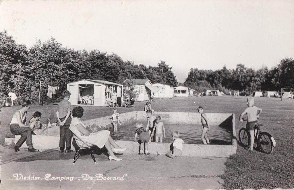 vledder camping ''de bosrand'', Verzamelen, Ansichtkaarten | Nederland, Ophalen of Verzenden, Voor 1920, Noord-Brabant