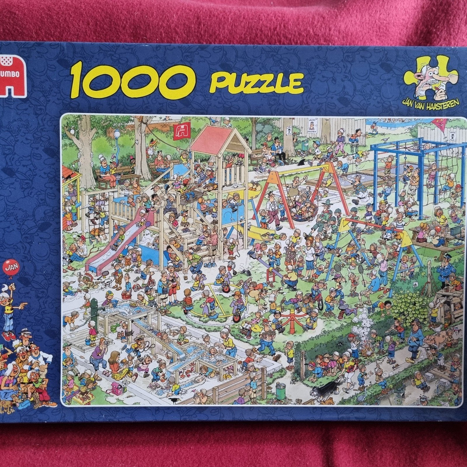 Jan van Haasteren Puzzel 1000 stukjes - Speeltuin, Ophalen of Verzenden, 500 t/m 1500 stukjes, Nieuw, Legpuzzel