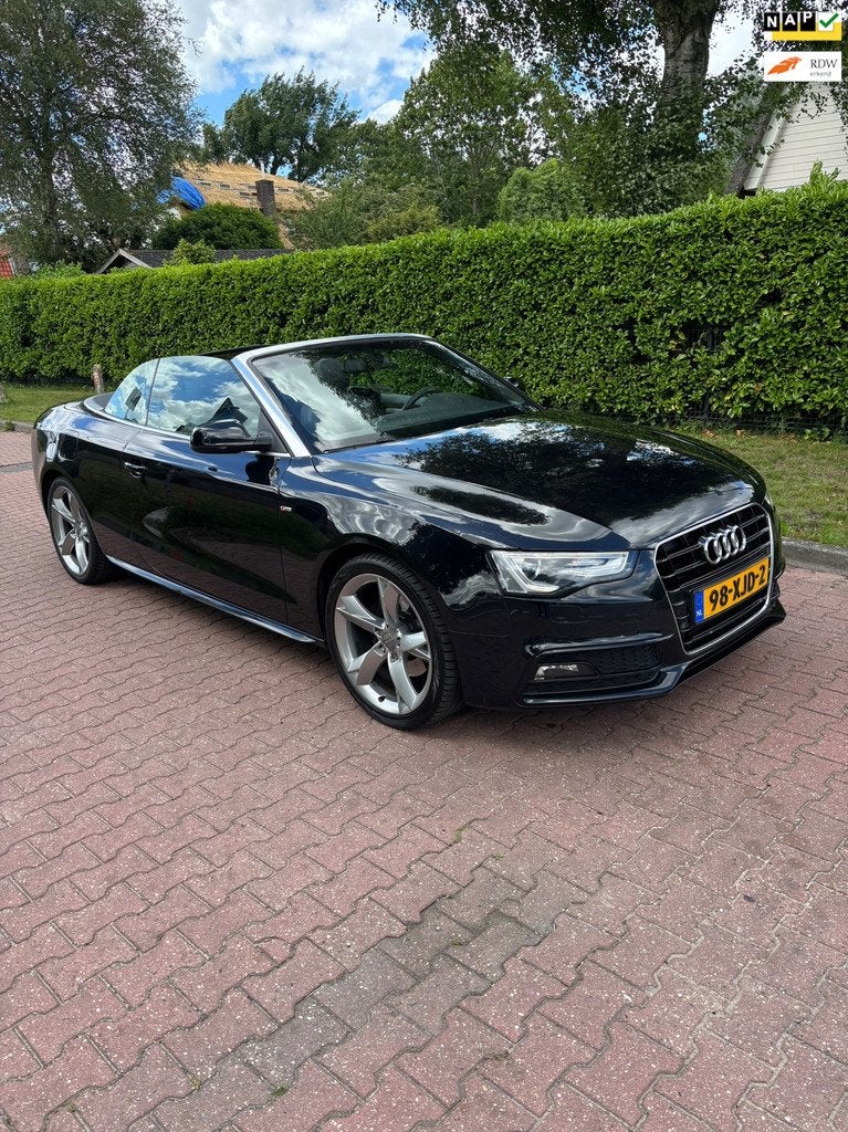 Audi A5 Cabriolet 1.8 TFSI Pro Line S AUT CABRIO NAP NIEUWST, Auto's, Audi, Euro 5, Gebruikt, 4 cilinders, Cabriolet