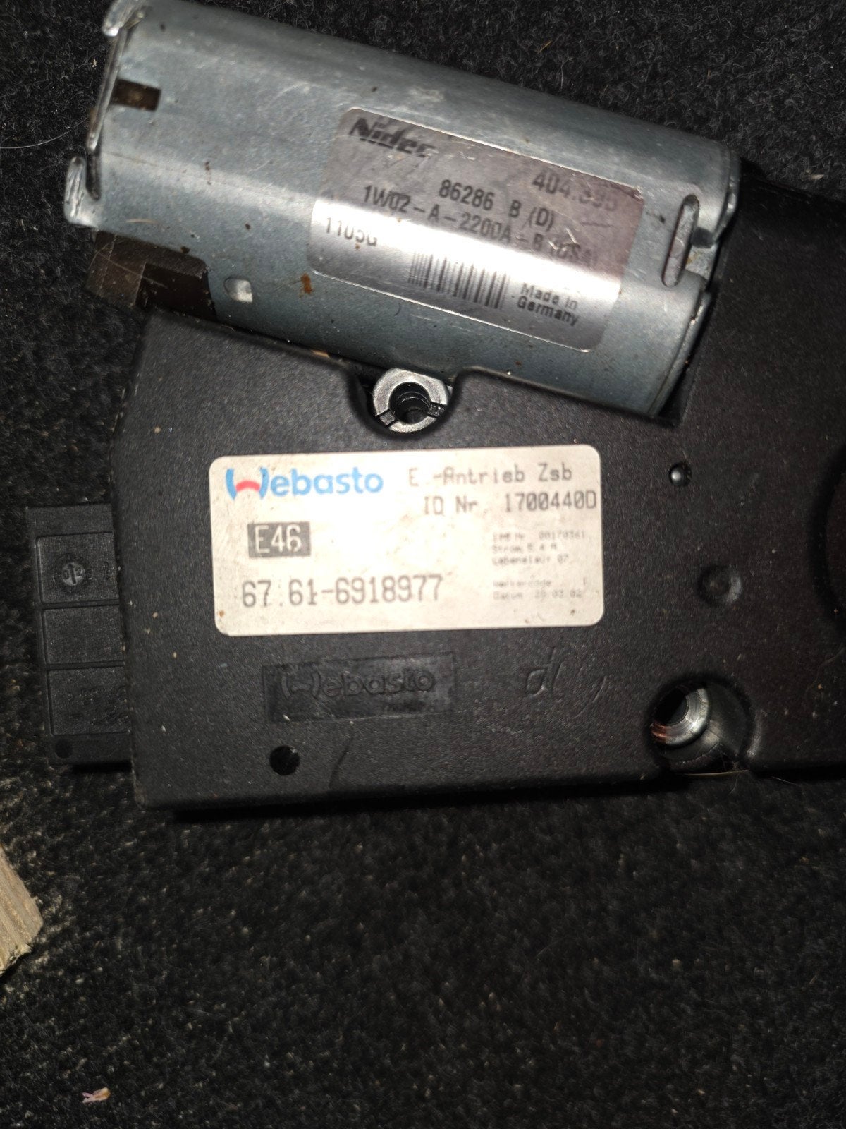 Dakraam motor Mini Cooper 2002 (werkend), Auto-onderdelen, Ophalen of Verzenden
