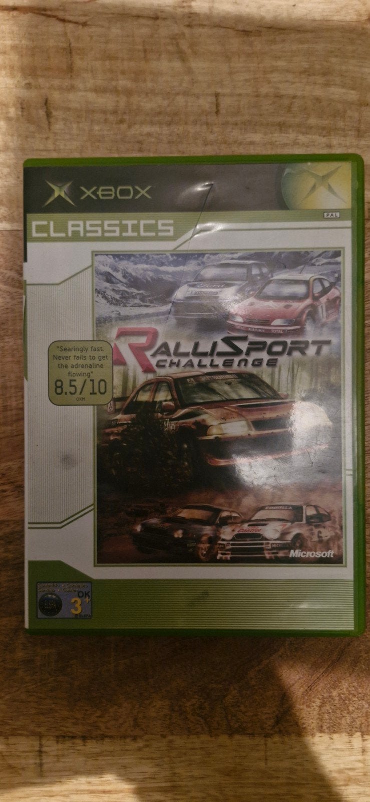 Rallisport Challenge - Xbox Classics, Spelcomputers en Games, Gebruikt, Racen en Vliegen, 2 spelers, Eén computer