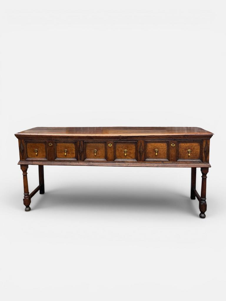 Antieke Engelse Dresser ca 1689, Antiek en Kunst, Antiek | Meubels | Tafels, Ophalen