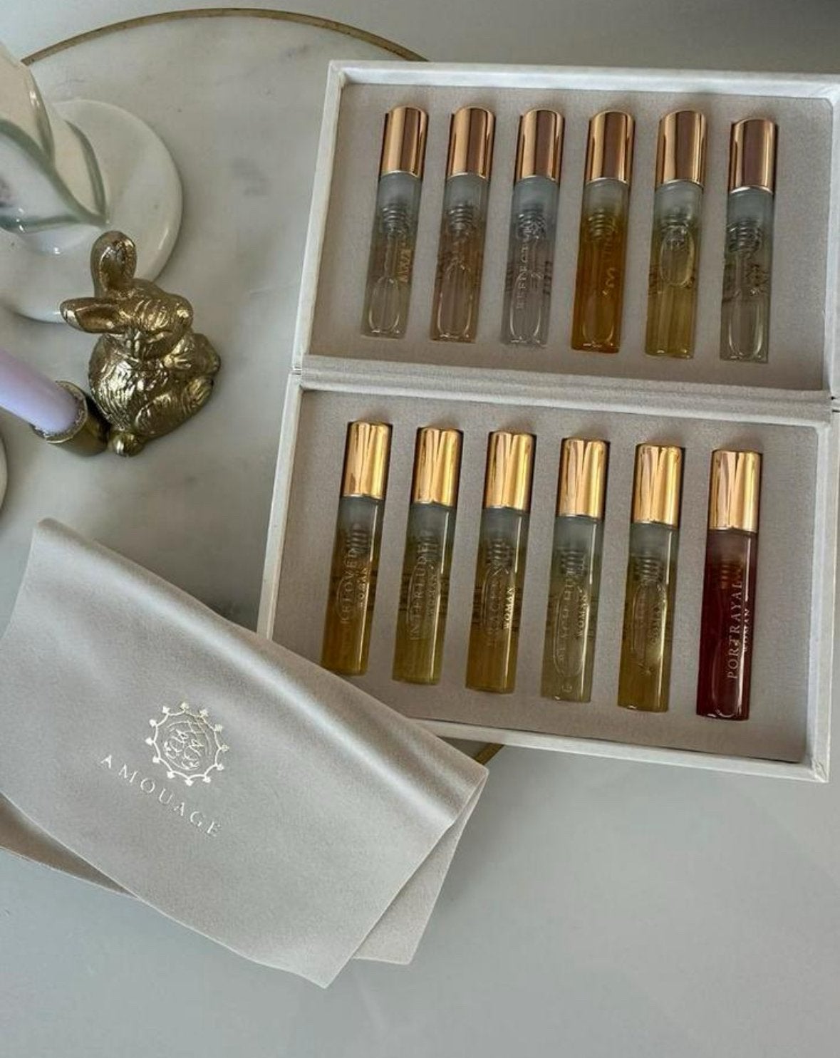 Nieuw Amouage discovery set 12x2ml, Verzenden, Nieuw