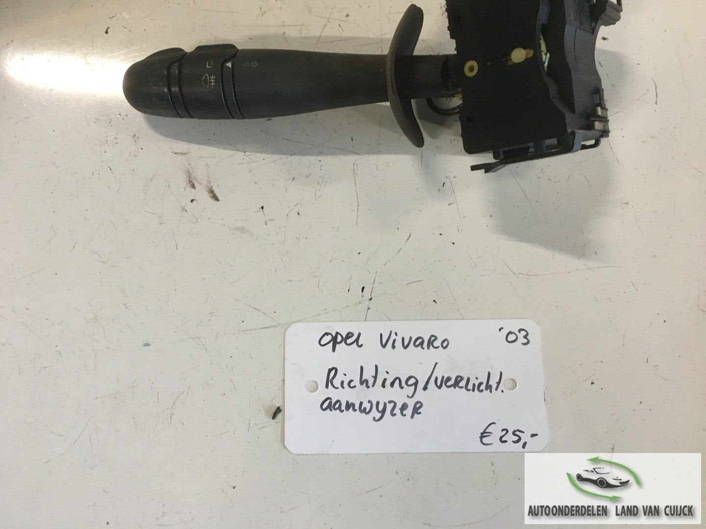Opel Vivaro 2003 1.9diesel Richting verlichtingschakelaar