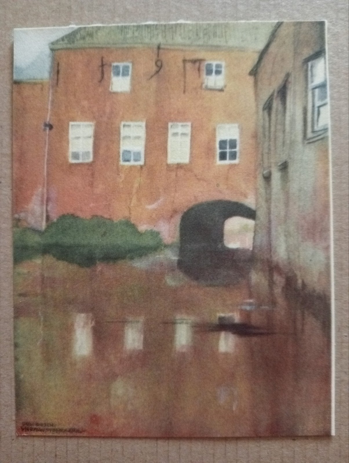 Den Bosch S'Hertogenbosch prentje 1934 Herman Moerkerk, Ophalen of Verzenden