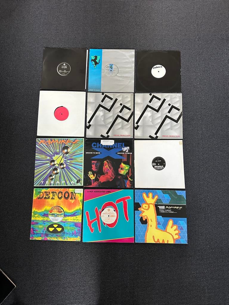 Oude House Vinyl Collectie - Begin Jaren '90, Ophalen, Gebruikt, 1990 - 1999, Techno of Trance